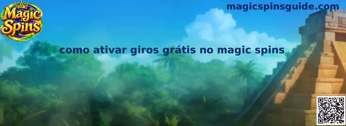 Ilustração relacionada ao processo de ativação de giros grátis no Magic Spins