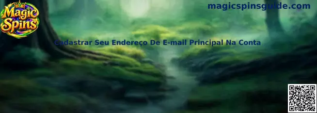 Cadastrar E-mail Principal