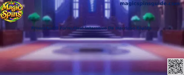Preencher O Formulário Interativo De Inscrição Rápida